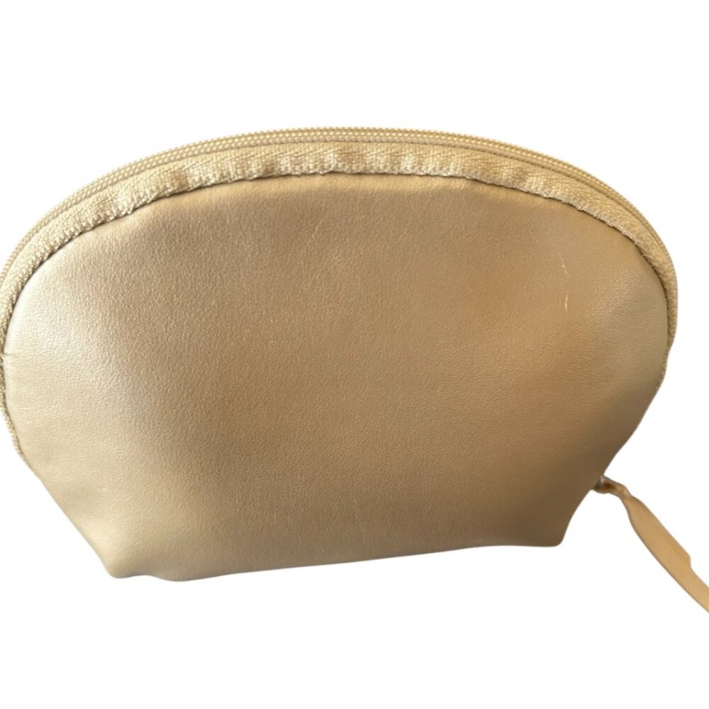 LAURA GELLER COSMETIC GOLD BAG MAKEUP POUCH EXCLUSIVELY MADE NEW SET 2